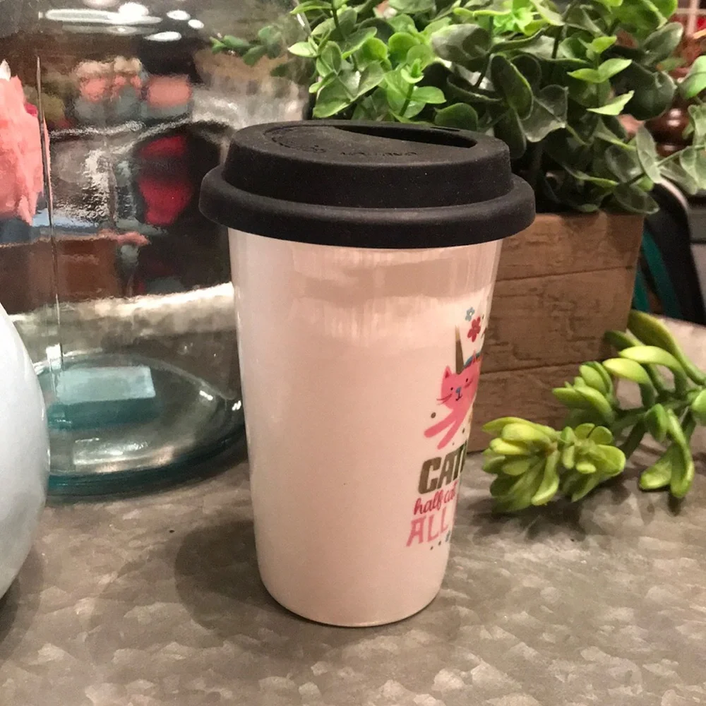 Francesca’s + Natural Life Caticorn Travel Mug